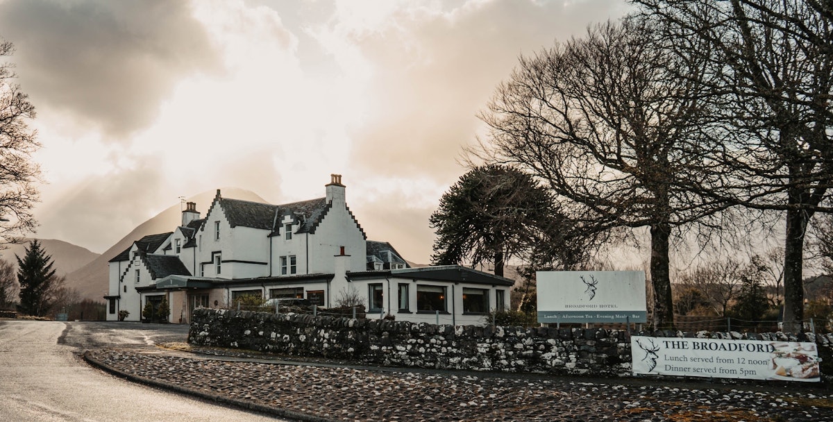 Book a stay at The Broadford Hotel