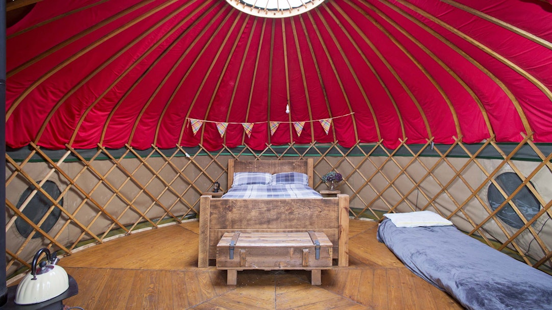 Book a stay at Glamping Yurts at Kelburn Castle & Estate