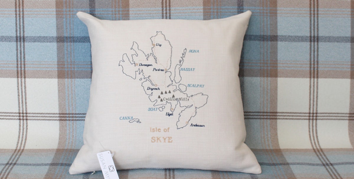 Scottish Islands Cushion